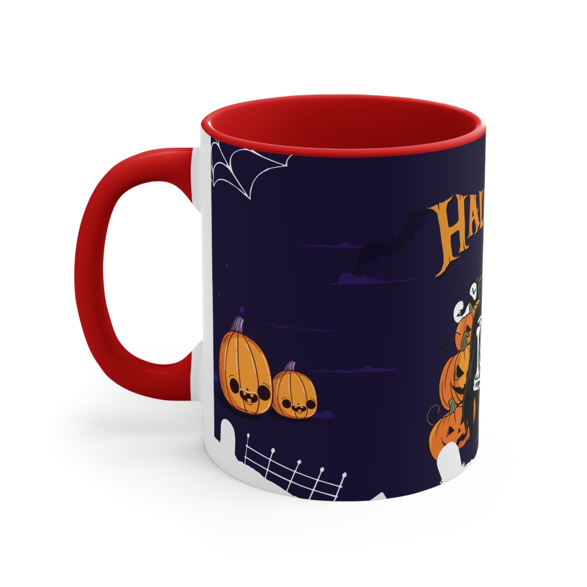 Halloween is Better with Skeleton | Colorful Accent Mugs
